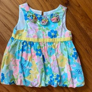 Lilly Pulitzer baby girl dress size 6-12 months.